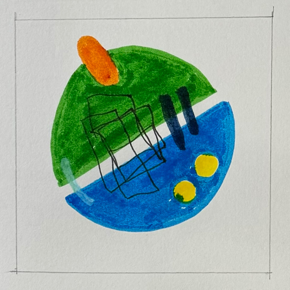 This is the sketch of the new blazeface design.